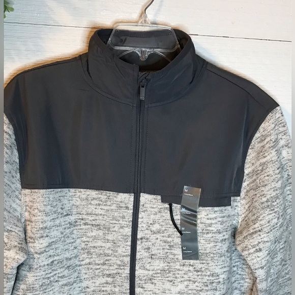 *NEW* All In Motion fleece-lined sweater jacket - Picture 9 of 12